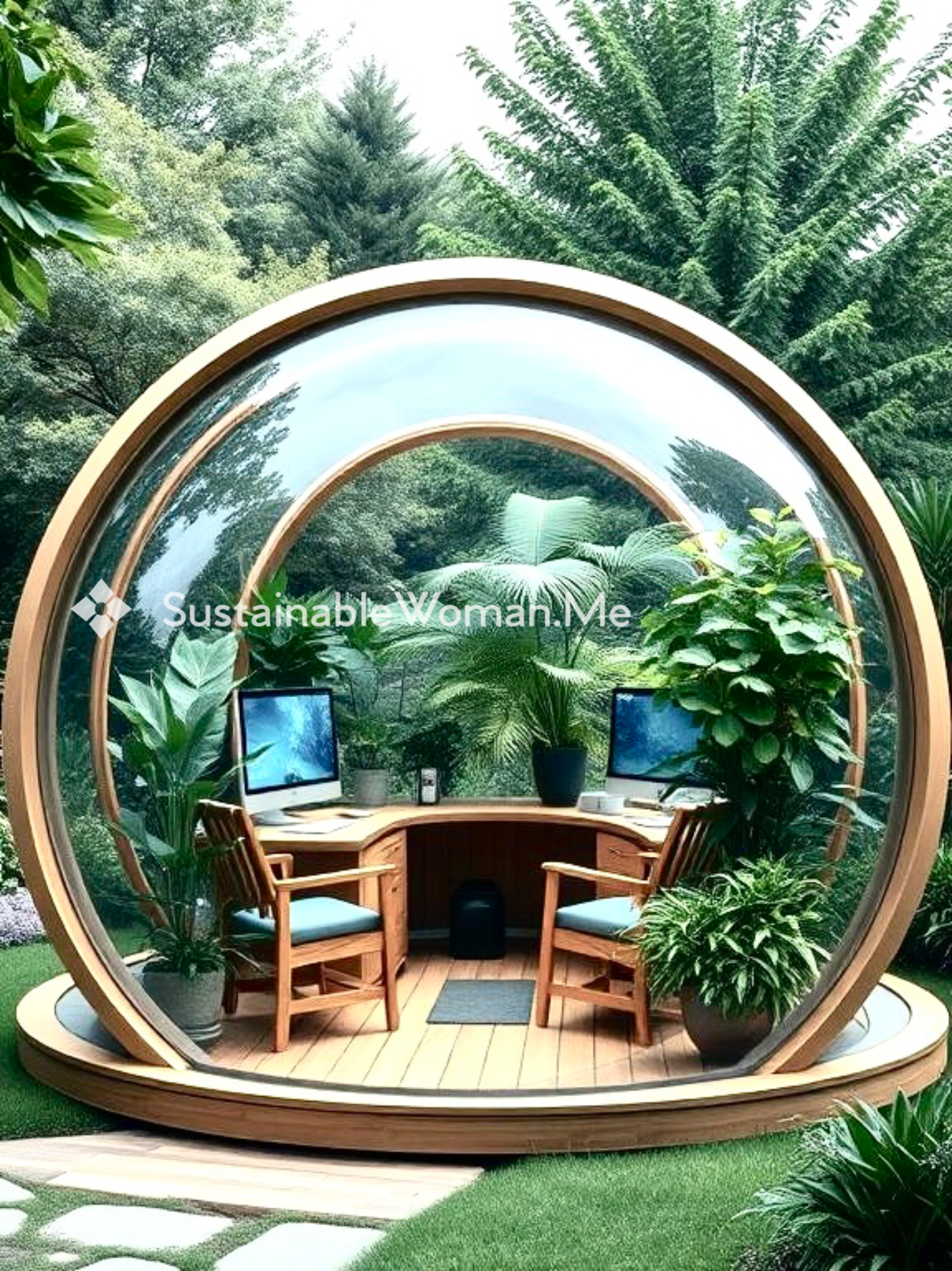 LushCubicles: Office Pods for Plantfluencers & Digital Nomads