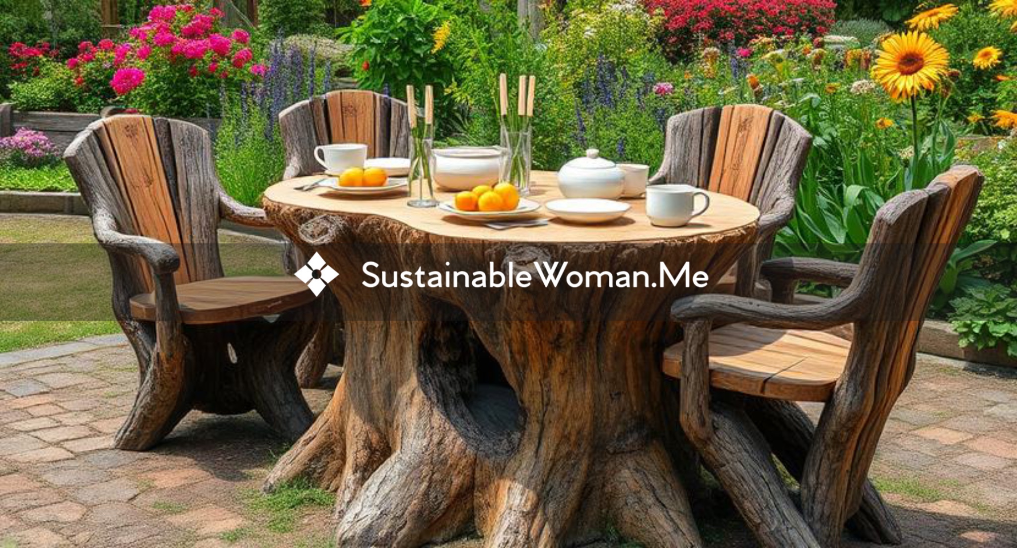 Wildcrafted Comfort: Where the Forest Meets the Firepit. Raw Luxe Redux - The Earthy Elements Go Designer.