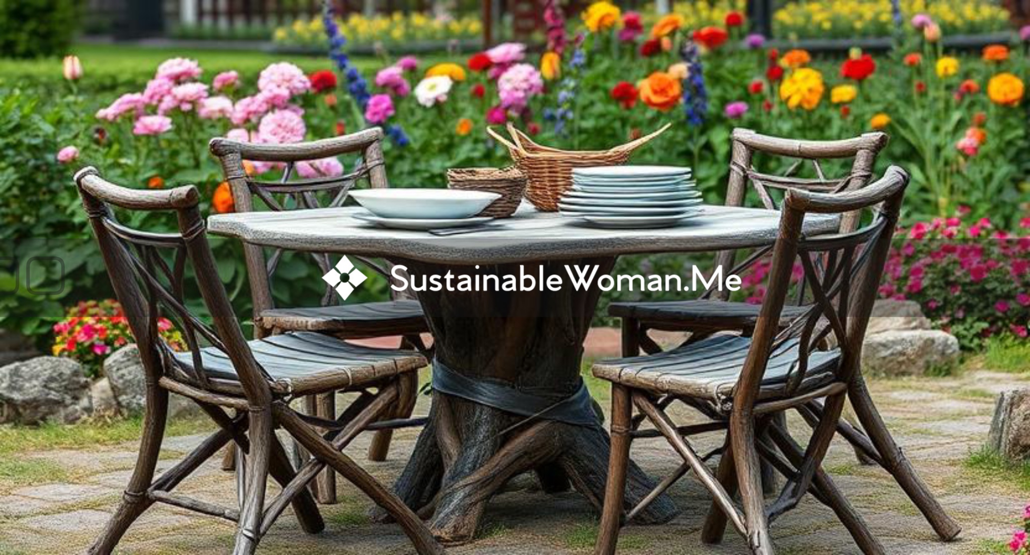 The Twig Luxe Trend: Uncut, Unfiltered, Sustainable Outdoor Furniture Has Never Looked So Stylish.