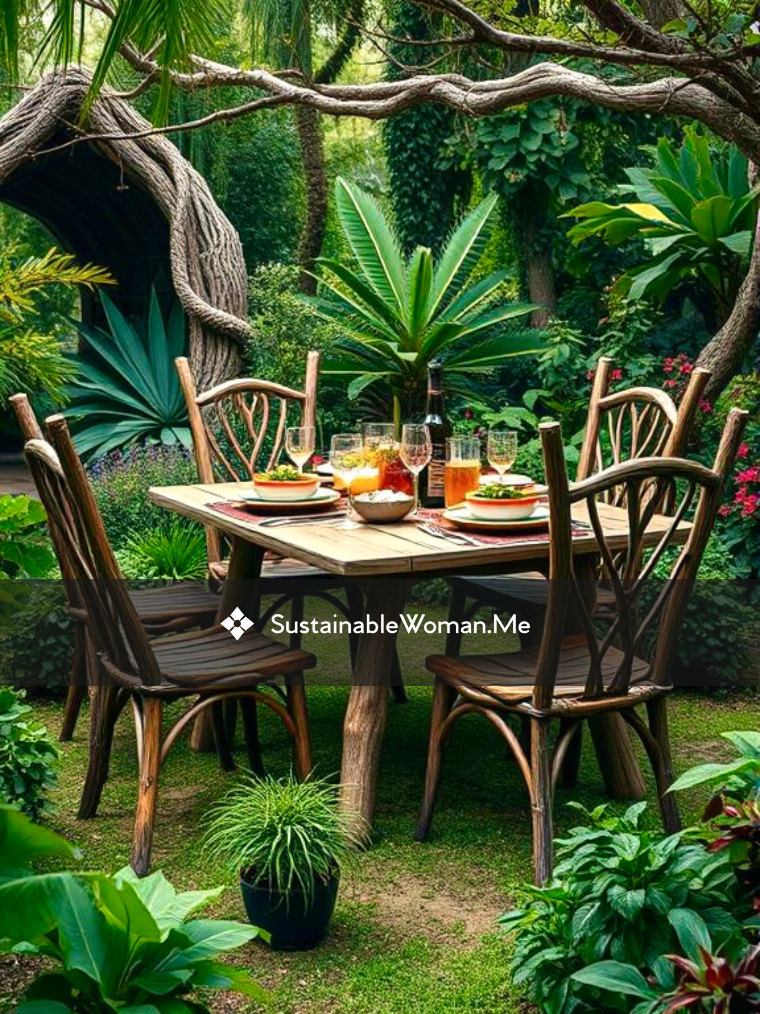 Naked Timber, Elevated Living and the Tree Told Me to Sit: Nature-Led Outdoor Furniture Aesthetics.