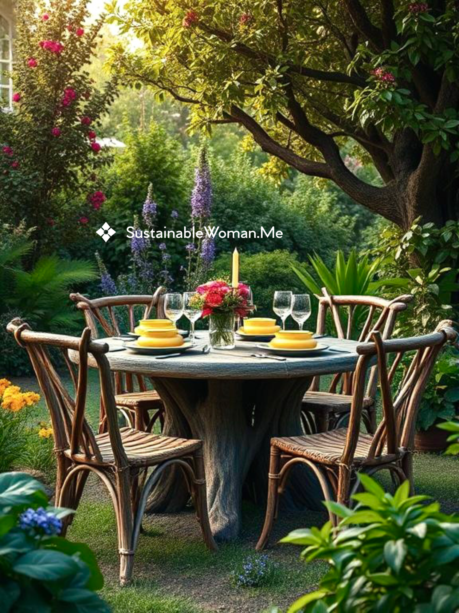 Naked Nature: Exposed Grains and Wild Charm for Outdoor Spaces.