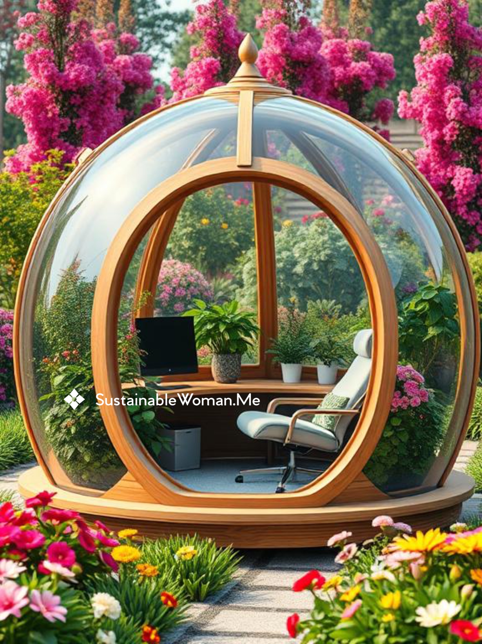 Gardenia-Bloom Desk Studios: The Rise of Backyard Work Biomes.